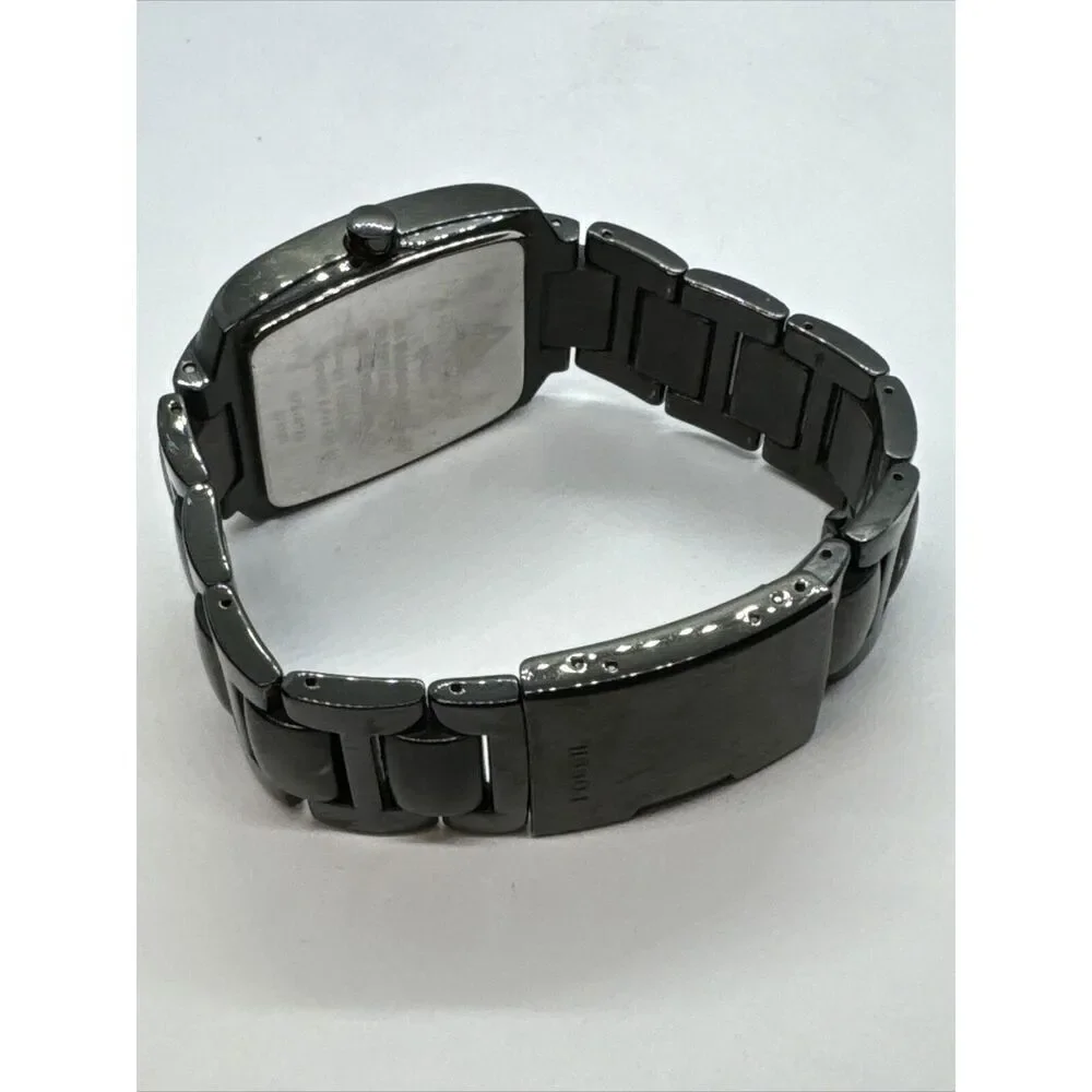 Fossil FS4120 Men's Black Stainless Steel Analog Dial Quartz Wrist Watch JNA343